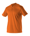 Alleson Youth Baseball 2 Button Henley Jersey Alleson