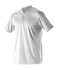 Alleson Youth Baseball 2 Button Henley Jersey Alleson