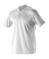 Alleson Youth Baseball 2 Button Henley Jersey Alleson