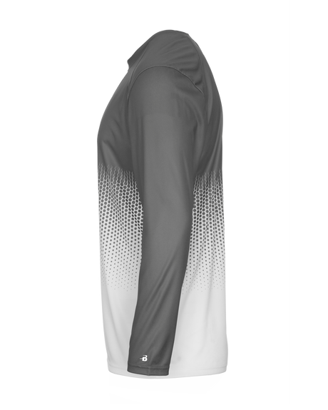 Badger Men's Hex 2.0 Long-Sleeve Tee Badger