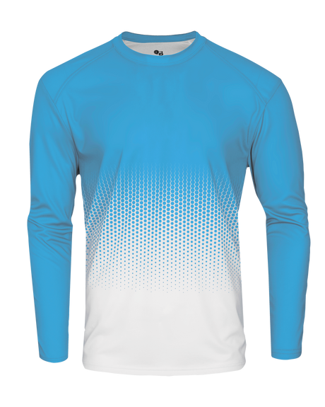 Badger Men's Hex 2.0 Long-Sleeve Tee Badger
