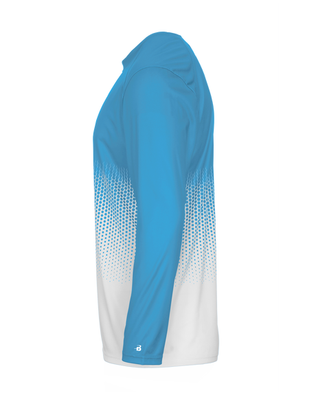 Badger Men's Hex 2.0 Long-Sleeve Tee Badger