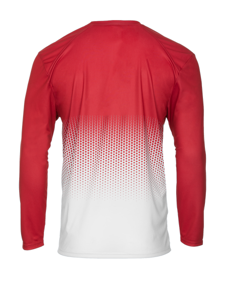 Badger Men's Hex 2.0 Long-Sleeve Tee Badger