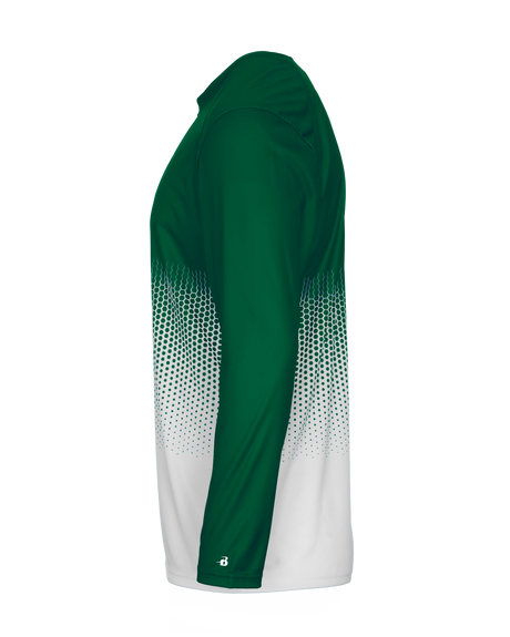 Badger Men's Hex 2.0 Long-Sleeve Tee Badger