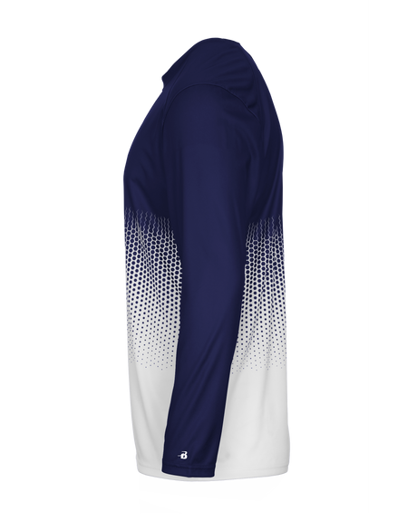 Badger Men's Hex 2.0 Long-Sleeve Tee Badger