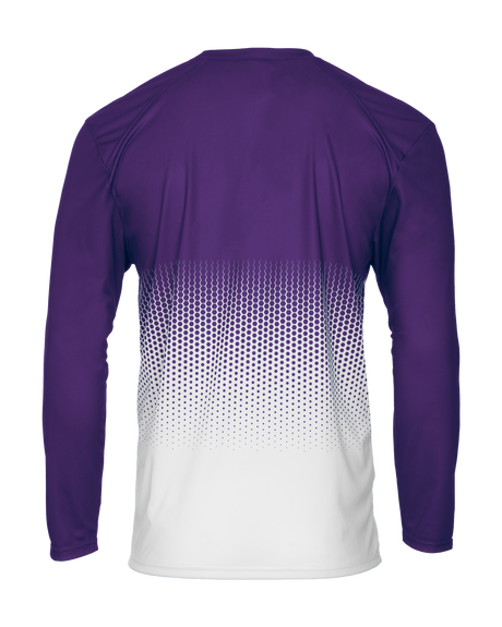 Badger Men's Hex 2.0 Long-Sleeve Tee Badger