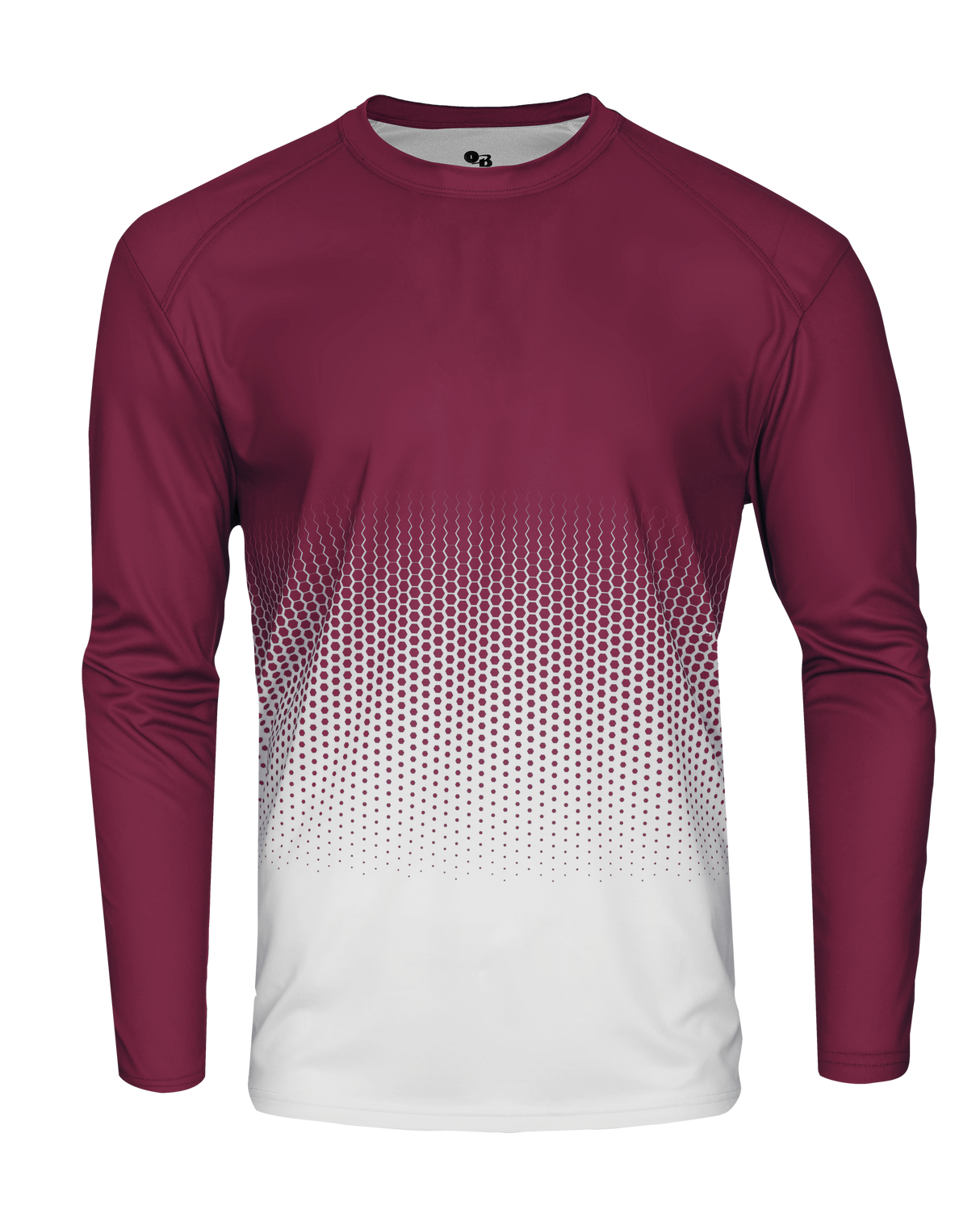Badger Men's Hex 2.0 Long-Sleeve Tee Badger