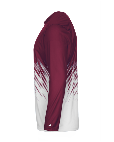 Badger Men's Hex 2.0 Long-Sleeve Tee Badger