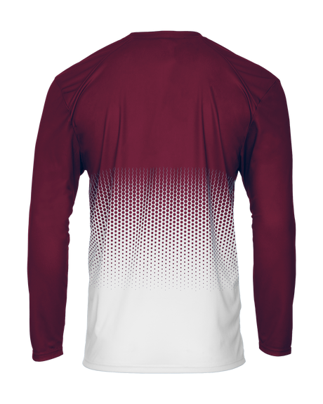 Badger Men's Hex 2.0 Long-Sleeve Tee Badger