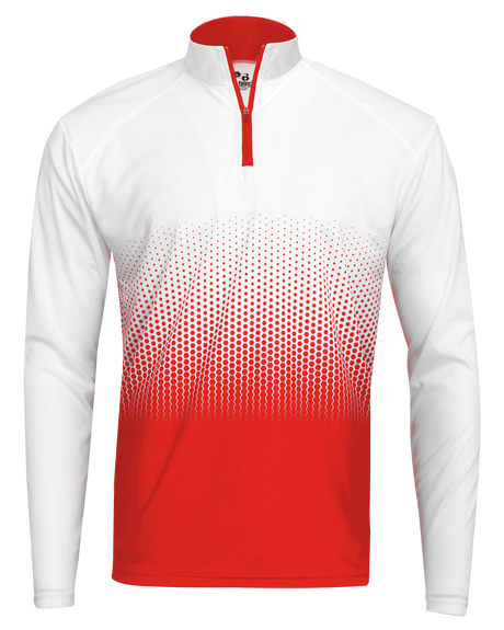 Badger Men's Hex 2.0 Quarter Zip Pullover Badger