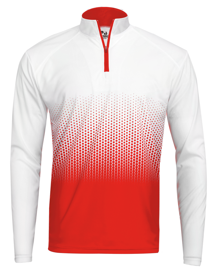 Badger Men's Hex 2.0 Quarter Zip Pullover Badger