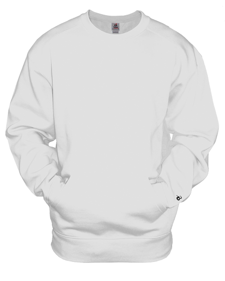 Badger Men's Pocket Crew Sweatshirt Badger