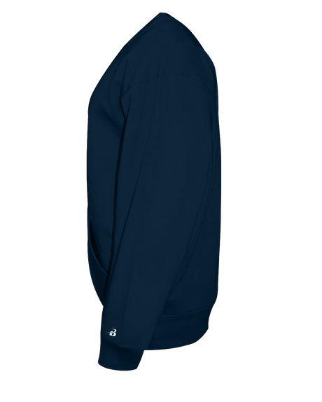 Badger Men's Pocket Crew Sweatshirt Badger