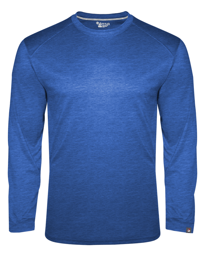 Badger Men's Fitflex Perf. Long-Sleeve Tee Badger