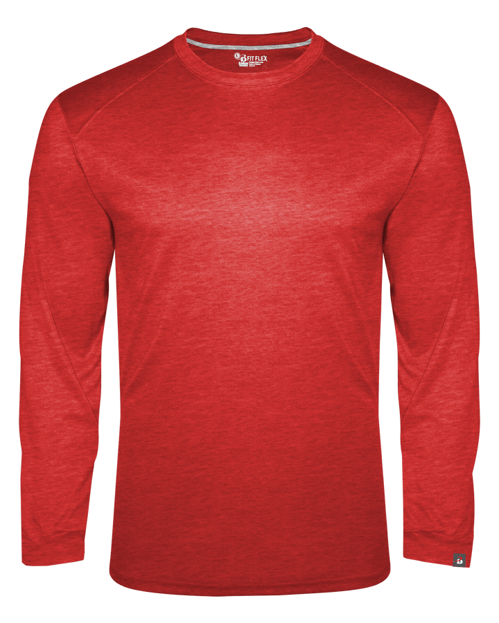 Badger Men's Fitflex Perf. Long-Sleeve Tee Badger