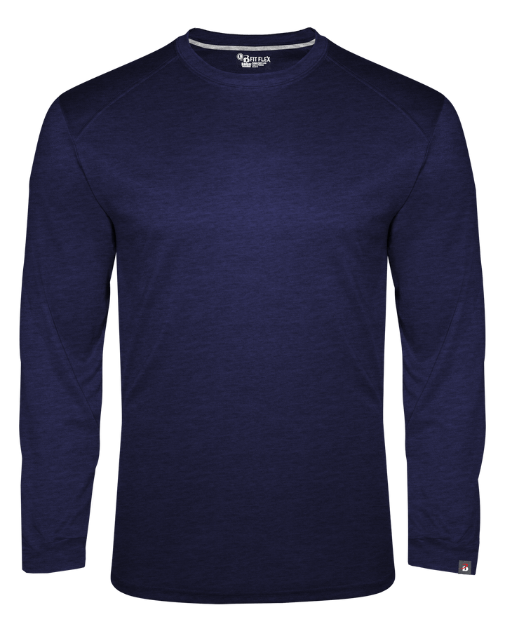 Badger Men's Fitflex Perf. Long-Sleeve Tee Badger