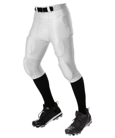 Alleson Men's No Fly Football With Slotted Waist Pants Alleson