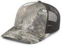 Pacific Headwear Elements Agua Camo Trucker Snapback Cap Pacific Headwear