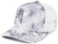 Pacific Headwear Elements Agua Camo Trucker Snapback Cap Pacific Headwear