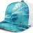 Pacific Headwear Elements Agua Camo Trucker Snapback Cap Pacific Headwear