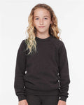 BELLA + CANVAS Youth Sponge Fleece Crewneck Sweatshirt