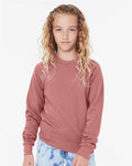 BELLA + CANVAS Youth Sponge Fleece Crewneck Sweatshirt