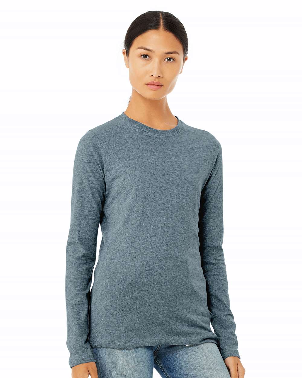 BELLA + CANVAS Women's Jersey Long Sleeve Tee