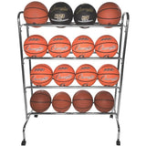 Champion Sports Powder-Coated Ball Cart Champion Sports