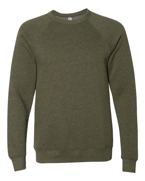 Bella + Canvas Men's Sponge Fleece Raglan Sweatshirt Mens Apparel Sweatshirts & Fleece