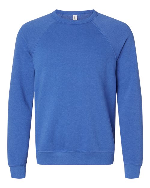 Bella + Canvas Men's Sponge Fleece Raglan Sweatshirt Mens Apparel Sweatshirts & Fleece