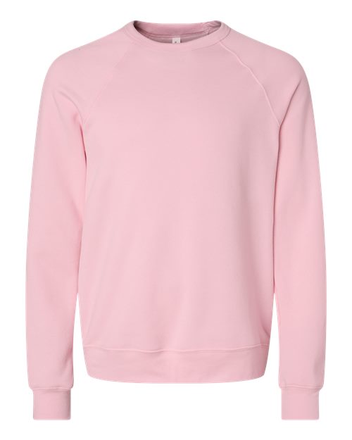 Bella + Canvas Men's Sponge Fleece Raglan Sweatshirt Mens Apparel Sweatshirts & Fleece