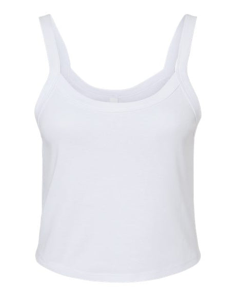 Bella + Canvas Women's Micro Rib Spaghetti Strap Tank Womens Apparel Shirts & Tops