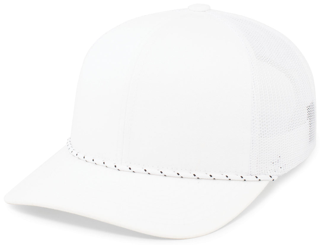 Pacific Headwear Trucker Snapback Braid Cap Pacific Headwear