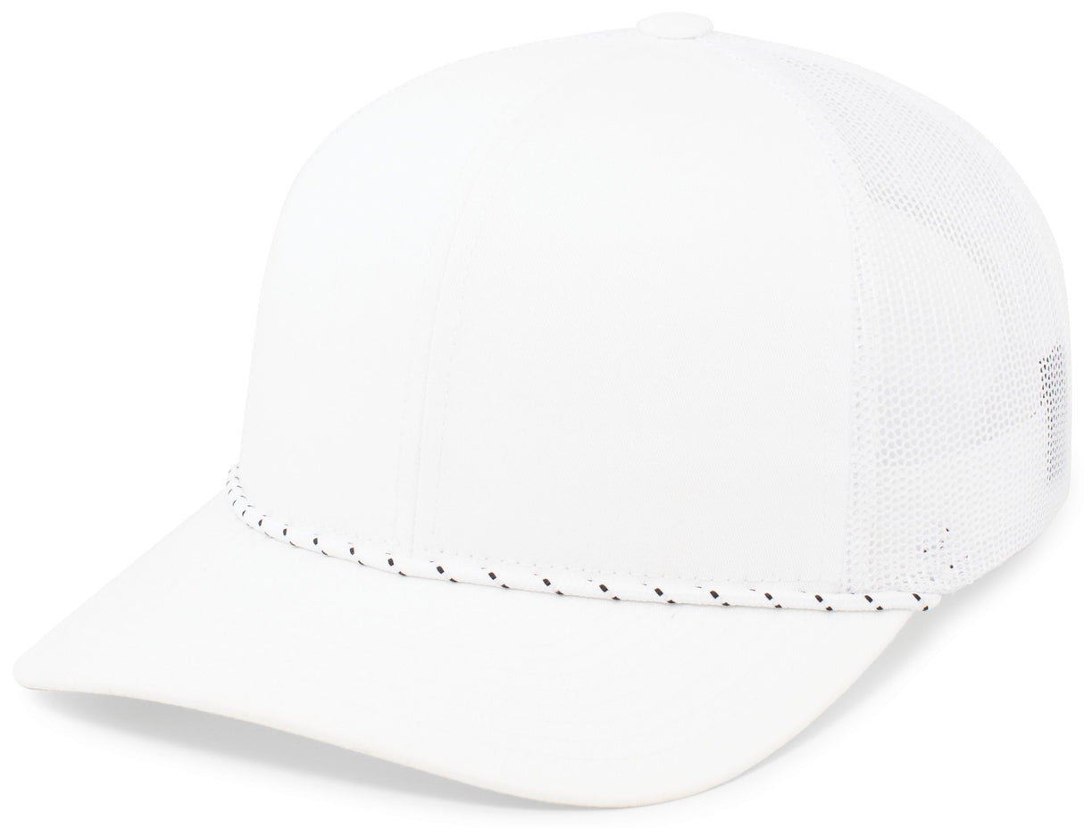 Pacific Headwear Trucker Snapback Braid Cap Pacific Headwear