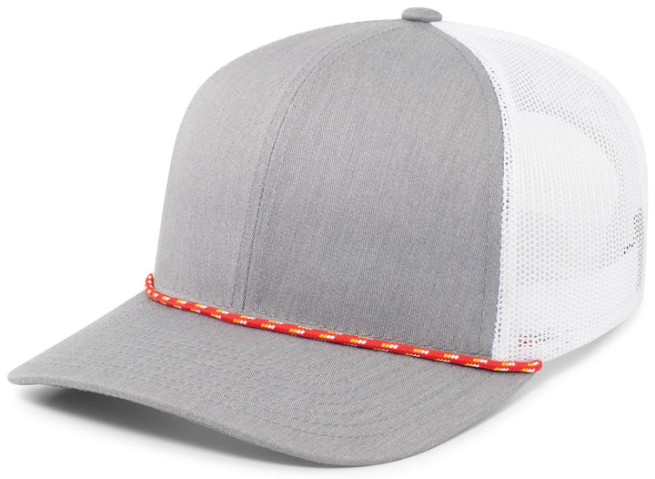 Pacific Headwear Trucker Snapback Braid Cap Pacific Headwear