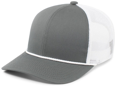 Pacific Headwear Trucker Snapback Braid Cap Pacific Headwear