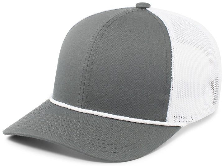 Pacific Headwear Trucker Snapback Braid Cap Pacific Headwear