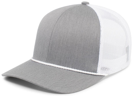 Pacific Headwear Trucker Snapback Braid Cap Pacific Headwear