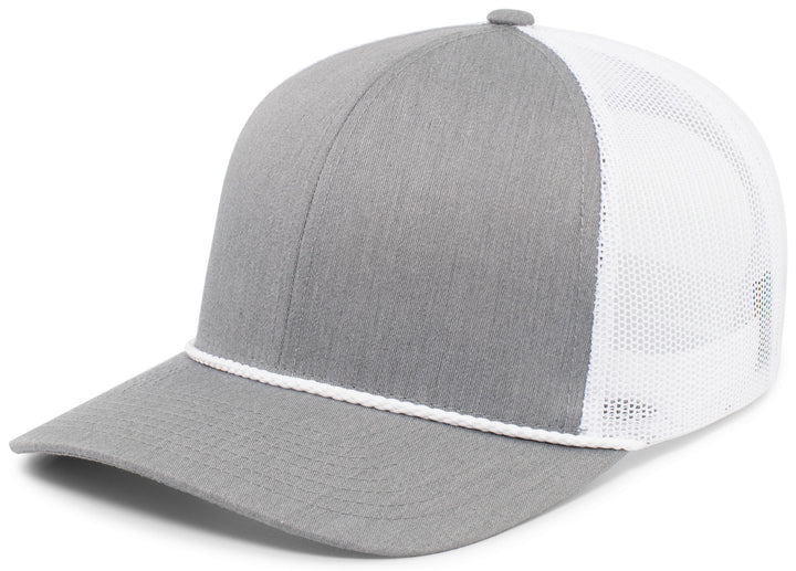Pacific Headwear Trucker Snapback Braid Cap Pacific Headwear