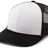 Pacific Headwear Trucker Snapback Braid Cap Pacific Headwear
