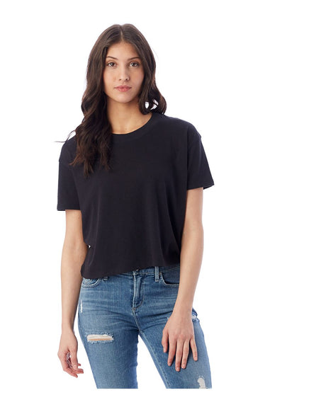 Alternative Women’s Vintage Jersey Headliner Crop Tee
