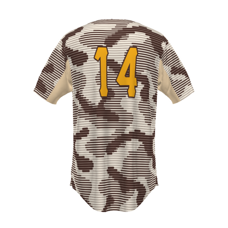 Russell Sublimated Full-Botton Baseball Jersey Team Baseball Jerseys