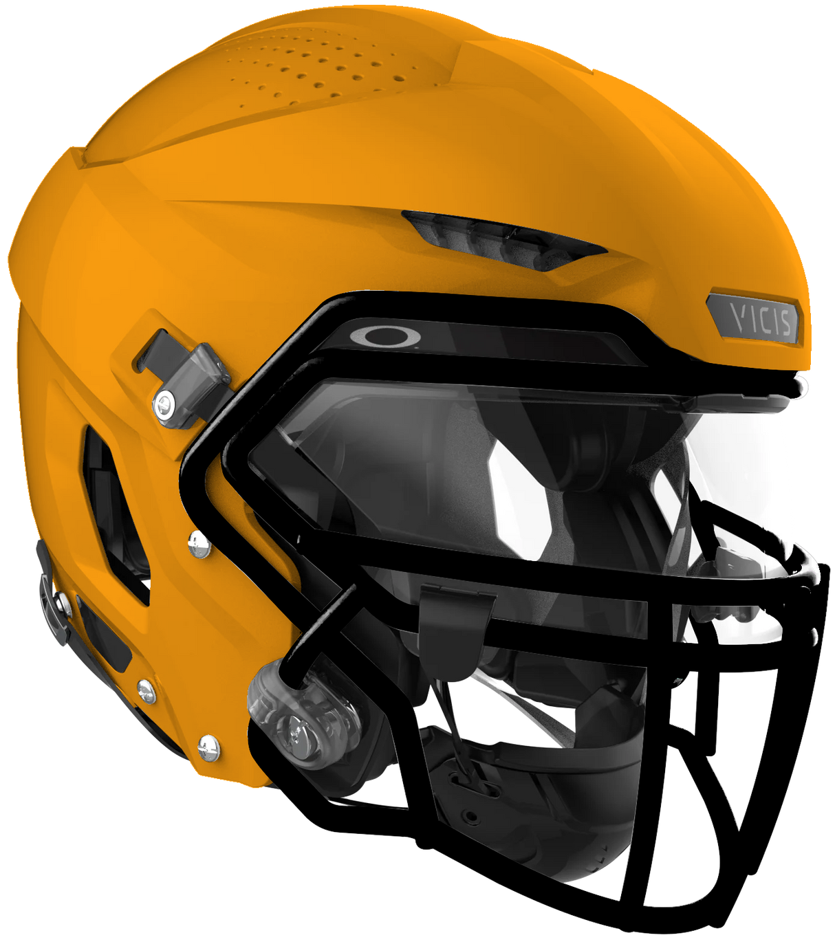 Vicis Adult Zero2 Elite Trench Football Helmet with Titanium Facemask & Oakley Eyeshield Vicis