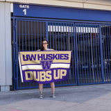 Rico Industries NCAA Washington Huskies Bold 3' x 5' Banner Flag-3