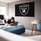 Rico Industries NFL  Las Vegas Raiders Standard 3' x 5' Banner Flag-3