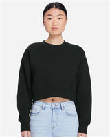 Lane Seven Women's Relaxed Cropped Crewneck Sweatshirt-3