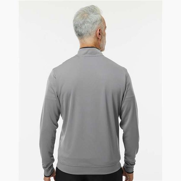 adidas Men's Performance Lightweight Quarter-Zip Pullover Mens Apparel Sweatshirts & Fleece