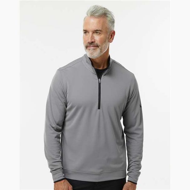adidas Men's Performance Lightweight Quarter-Zip Pullover Mens Apparel Sweatshirts & Fleece