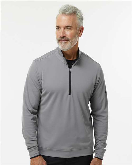 adidas Men's Performance Lightweight Quarter-Zip Pullover Mens Apparel Sweatshirts & Fleece