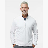 adidas Men's Performance Lightweight Quarter-Zip Pullover Mens Apparel Sweatshirts & Fleece